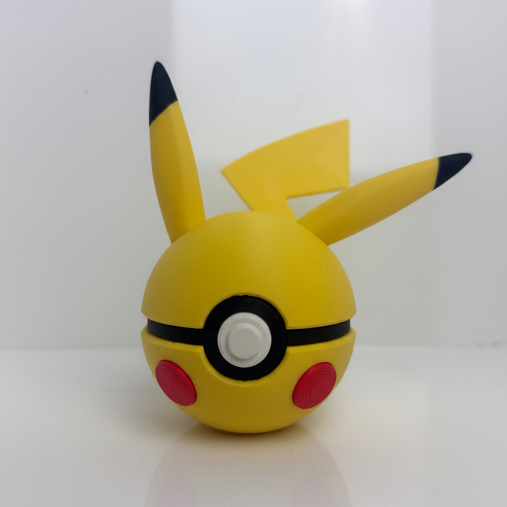 Pikachu Pokéball 3D Print