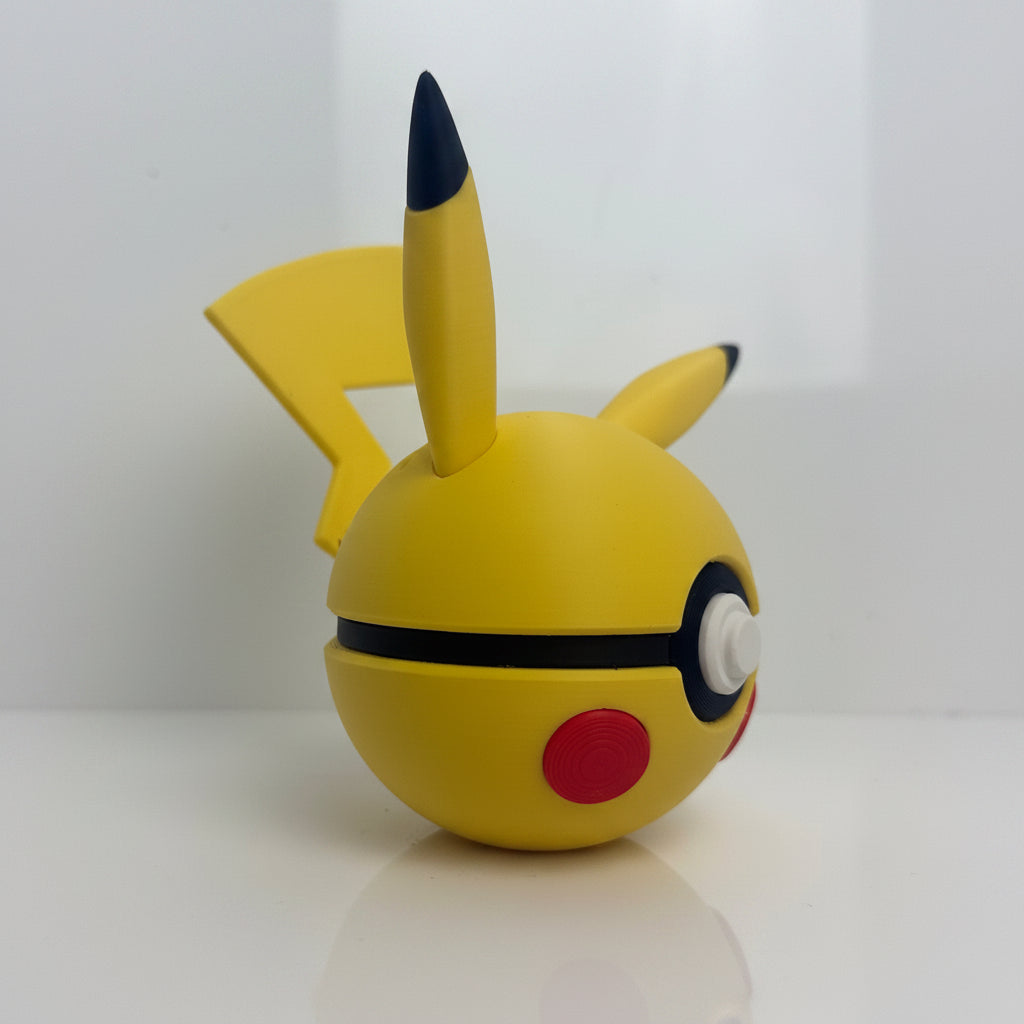 Pikachu Pokéball 3D Print