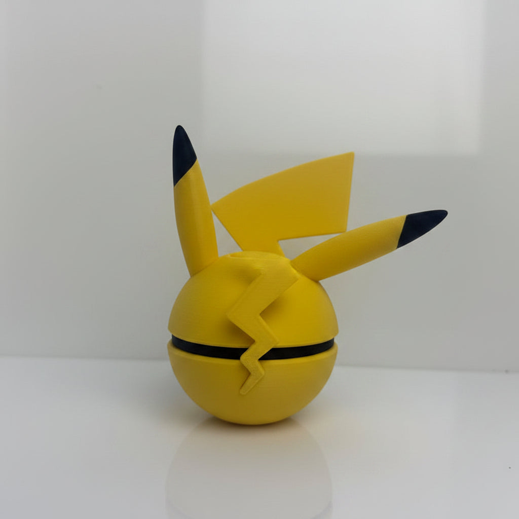 Pikachu Pokéball 3D Print