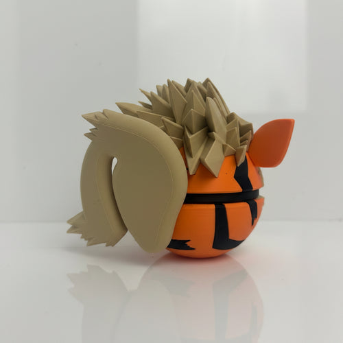 Growlithe Pokéball 3D Print