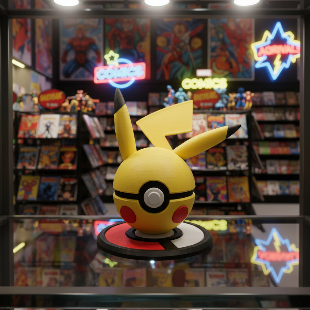 Display Stand - Pokéball 3D Print